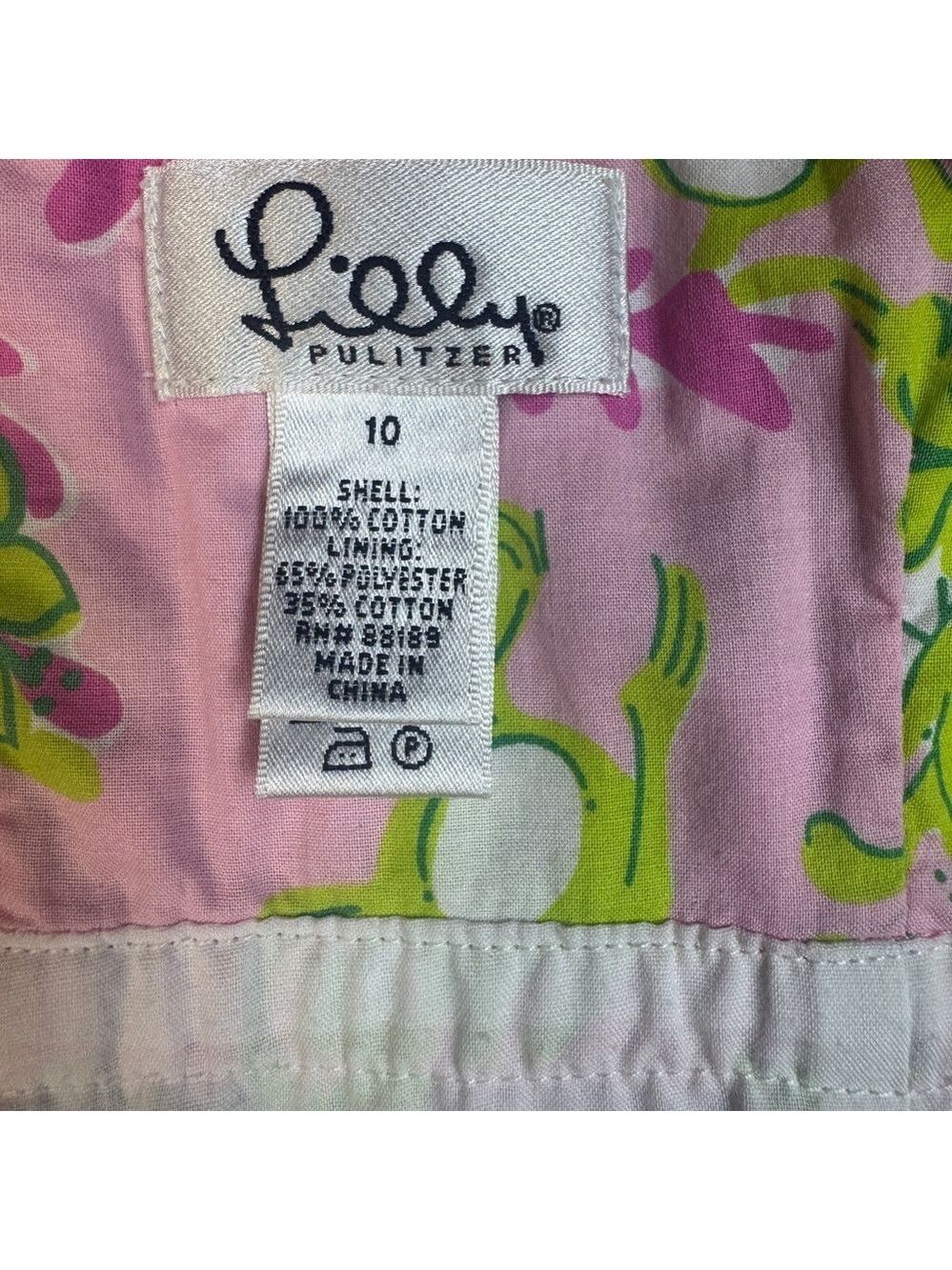 Lilly Pulitzer Women's Mommy & Me Monkey Print Sleeveless Cotton Dress Size 10 - Picture 15 of 16